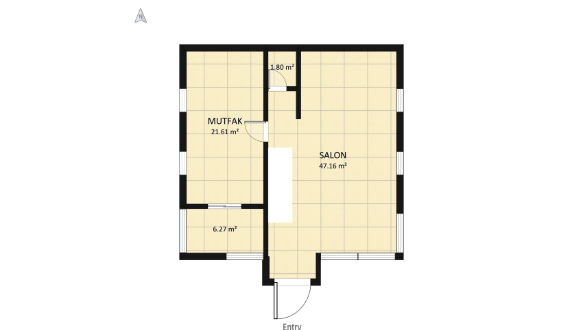 VİLLA floor plan 389.67
