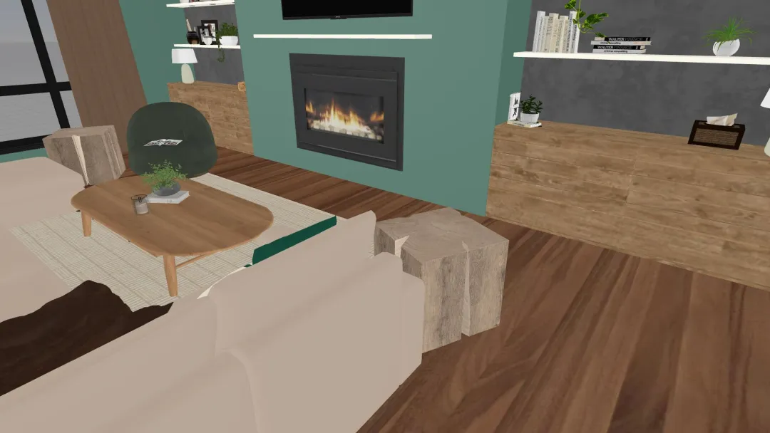 living room project_copy 3d design renderings