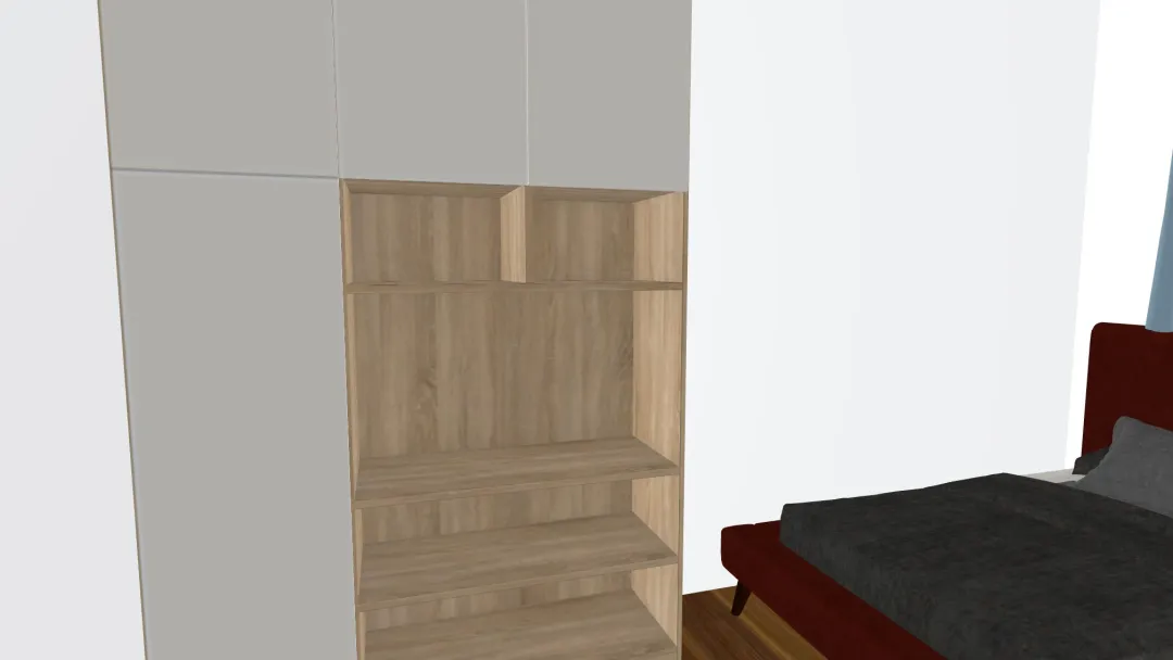 Character Bedroom~ Wallace 3d design renderings