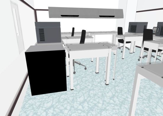 Production Clean Room Design Rendering