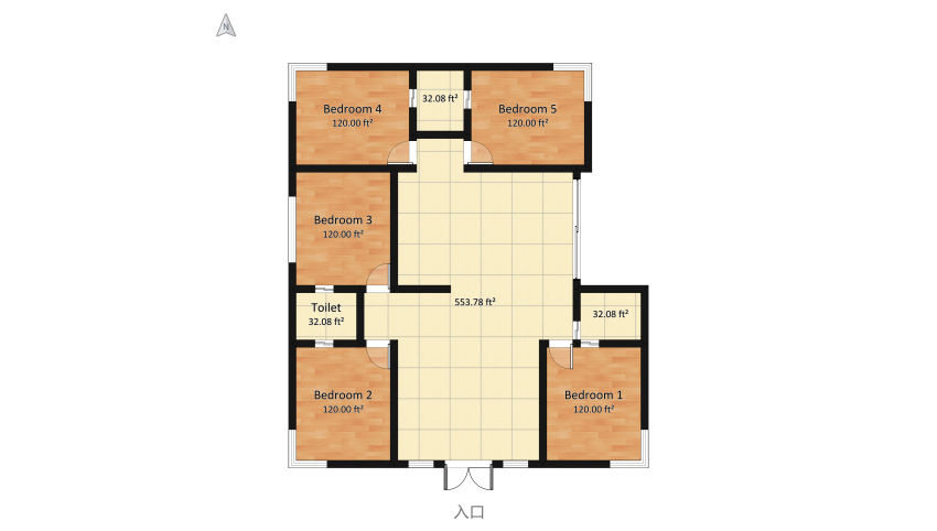 Sweet Home floor plan 131.74