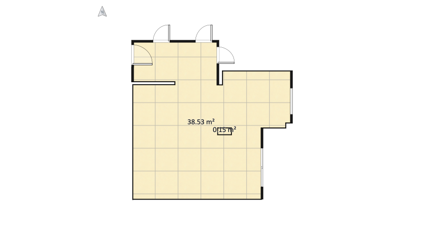 Apartament Ciucescu floor plan 39.65