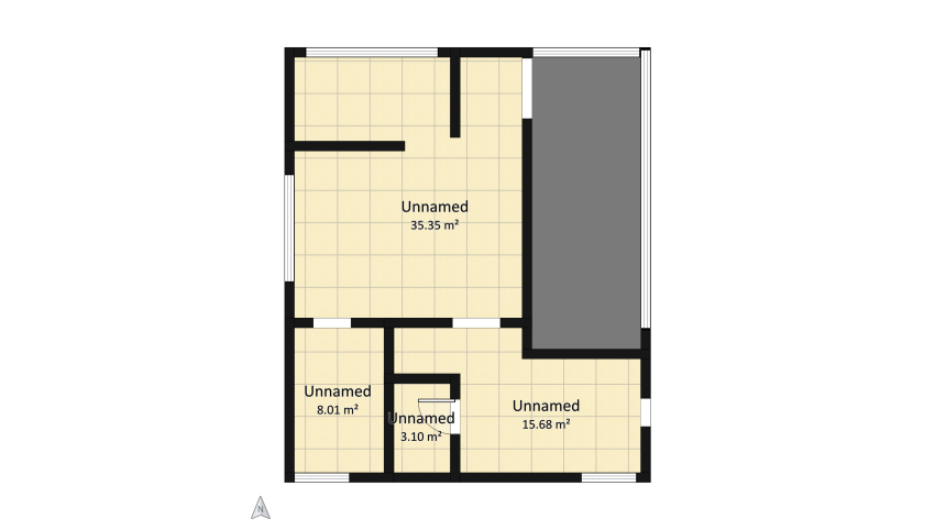 Modern Duplex floor plan 120.26