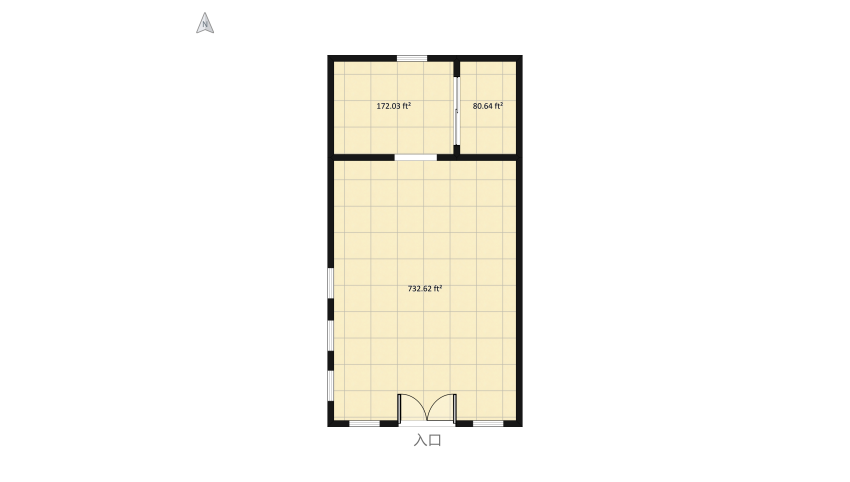 Wood Home floor plan 185.58