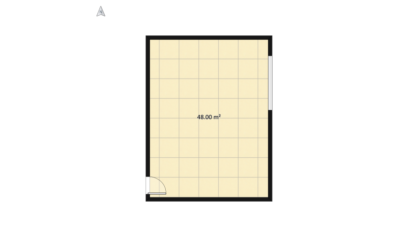 MODERN ROOM floor plan 50.85