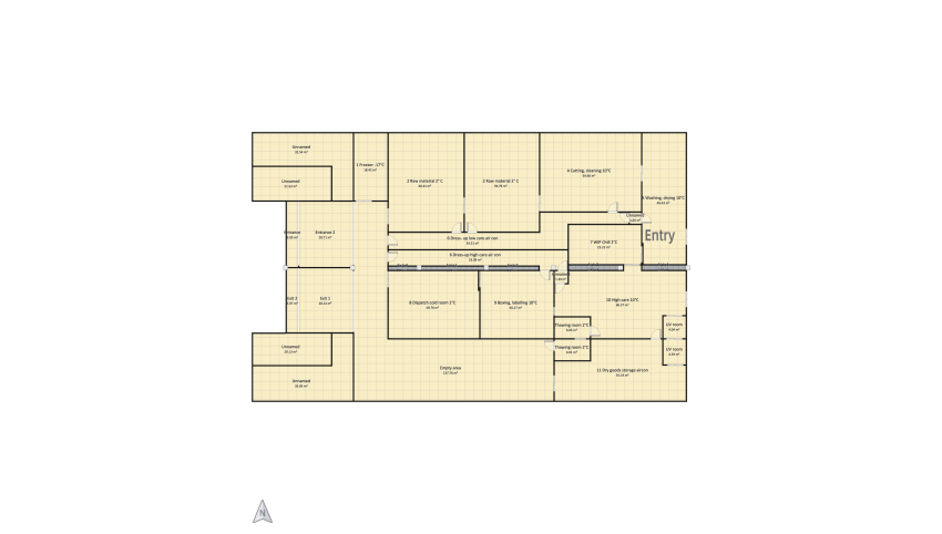 Factory floor plan 1187.12