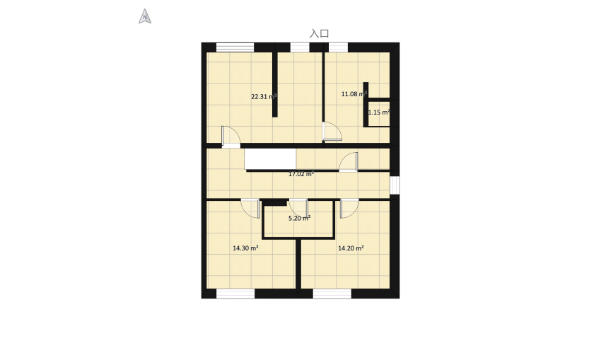 Home Full Design floor plan 582.9