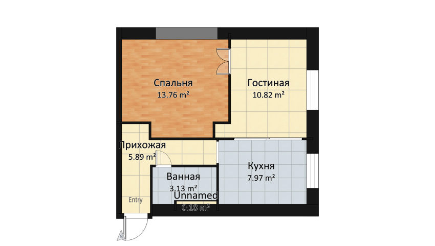 Угол Кухня Марьяна floor plan 36.53