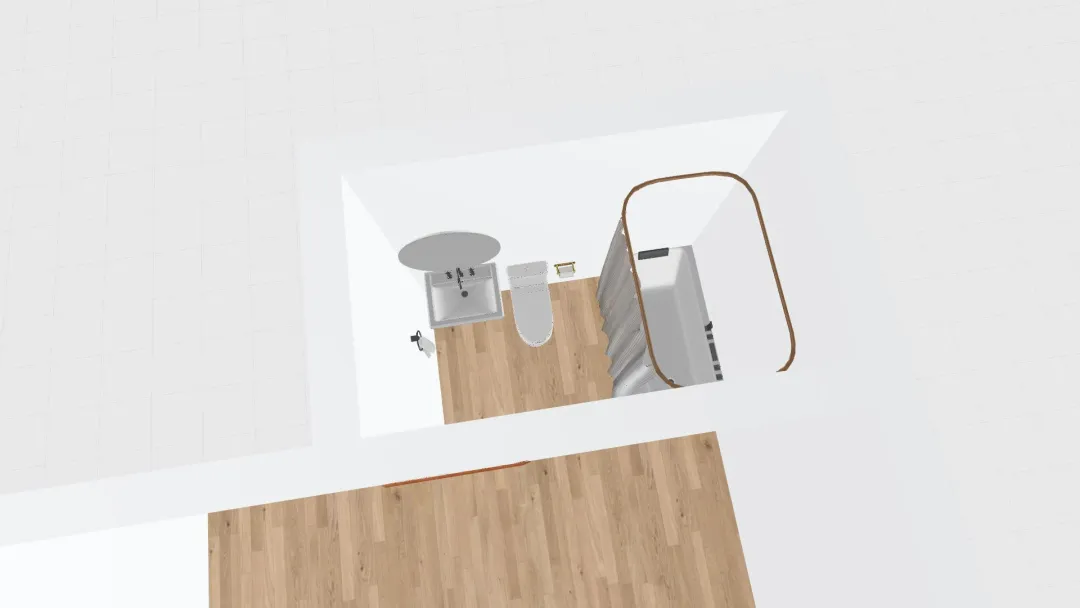 Eric - Manny's Bathroom Before 3d design renderings