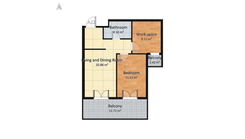 my home floor plan 64.47