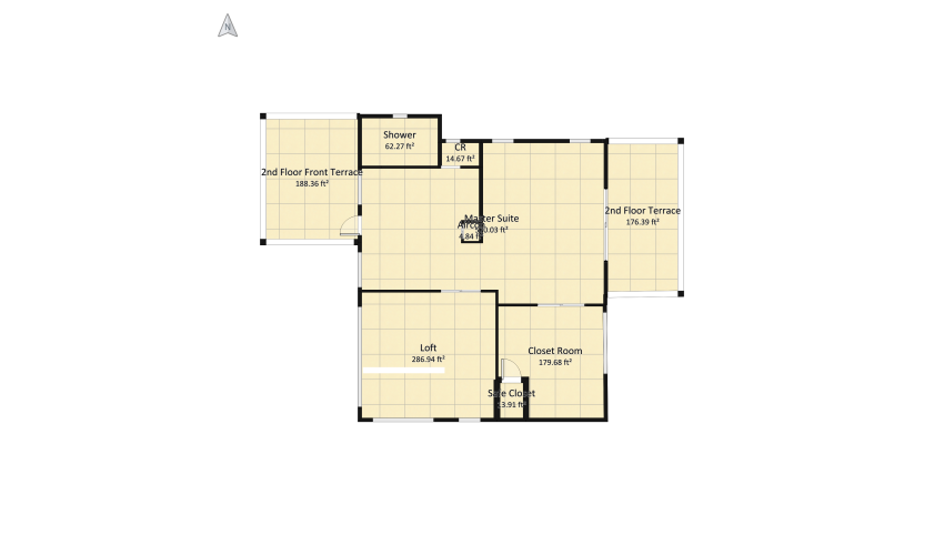 Small House V2 floor plan 298.55