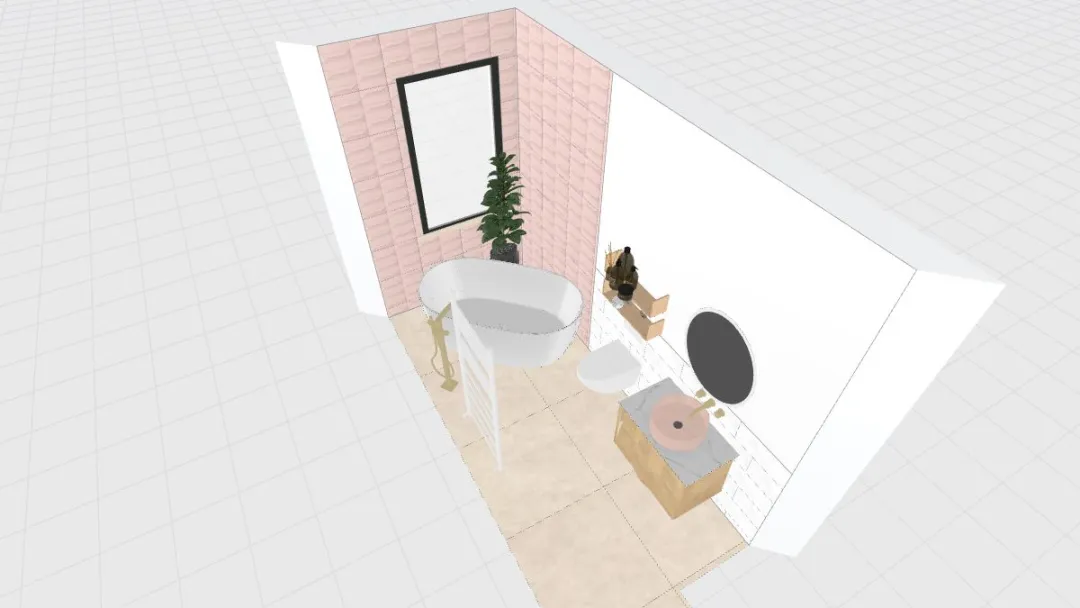 Bathroom VAR2 3d design renderings