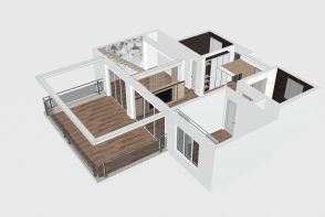 Client 1- Sakina (First Home)  Design Rendering