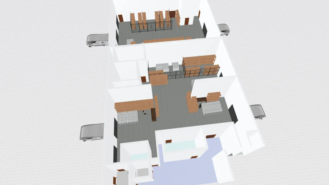 2nd space - purchasing plan 3d design renderings