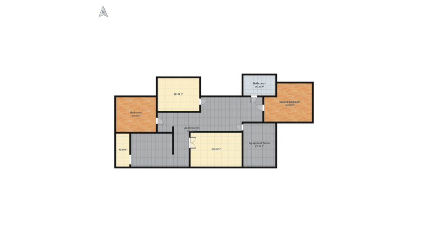 Luxury Bungalow floor plan 1005.39