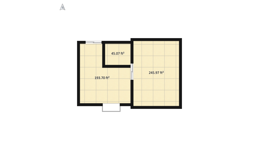 Tiny Home floor plan 50.85