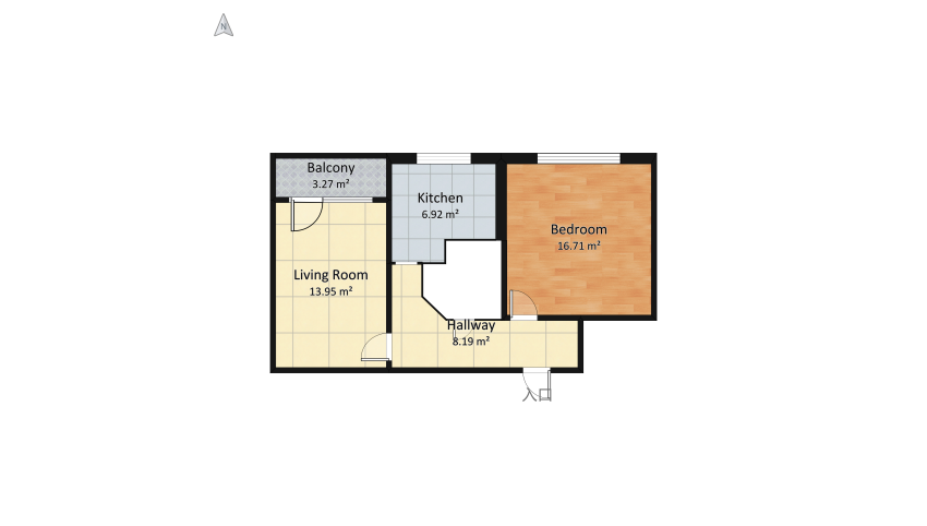 AKTYVUS v1.5 floor plan 59.01