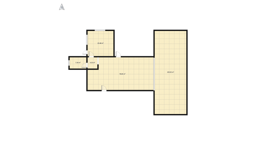FLAT DESIGN floor plan 172.68