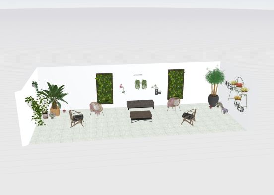 varanda casa ione_copy Design Rendering