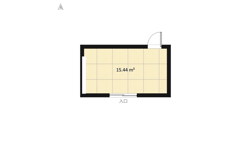 #Scandinavian Glam Bedroom floor plan 17.48