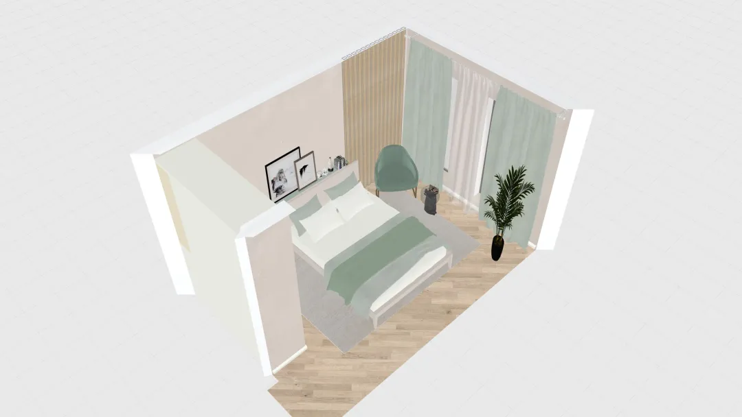 Комната для Бабушки 3d design renderings