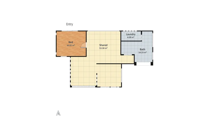 Fynn House - The Beginner Guide Renovated floor plan 87.65