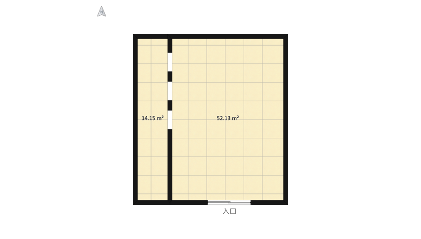 #VeryPeriContest floor plan 72.4