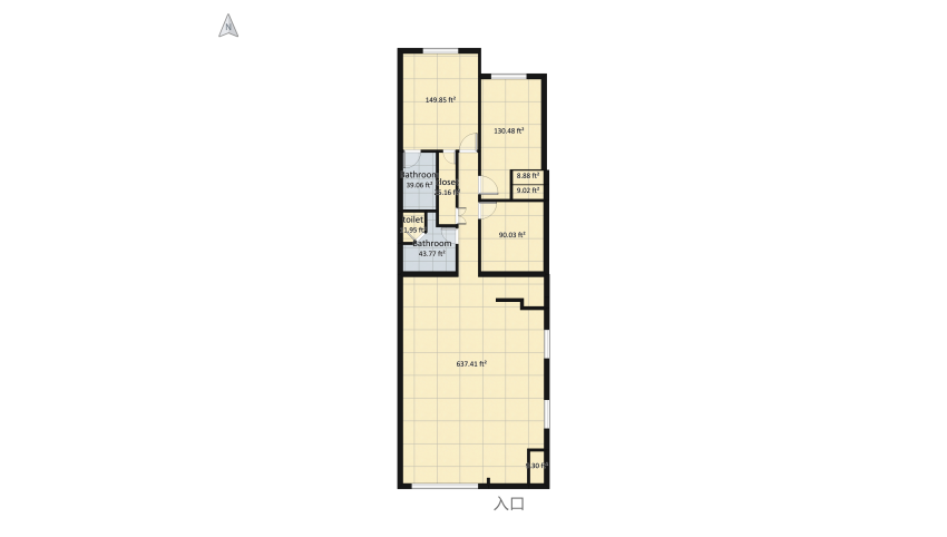 Copy of living4 floor plan 114.2