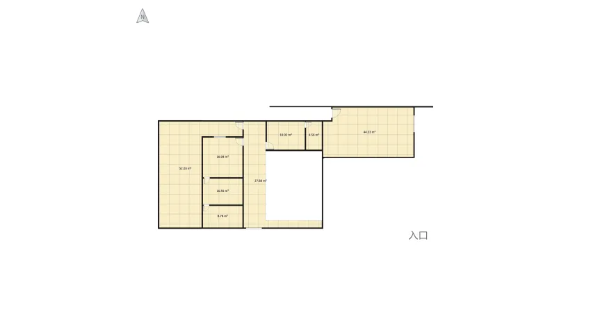 Casa da fazenda floor plan 988.81