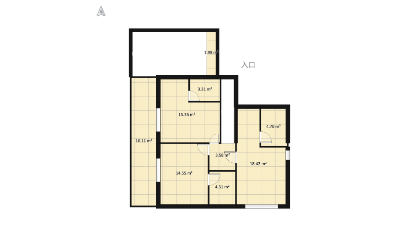 Copy of colico due piani floor plan 2172.84