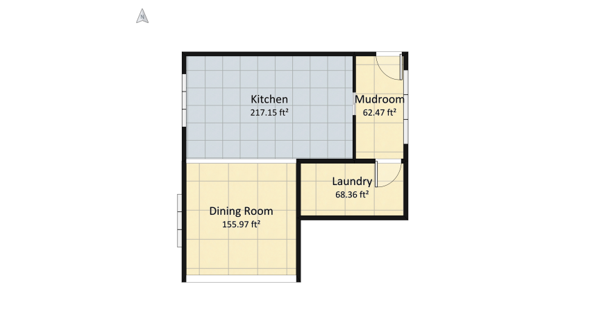 Parker Kitchen and Dining Option 2 floor plan 51.05