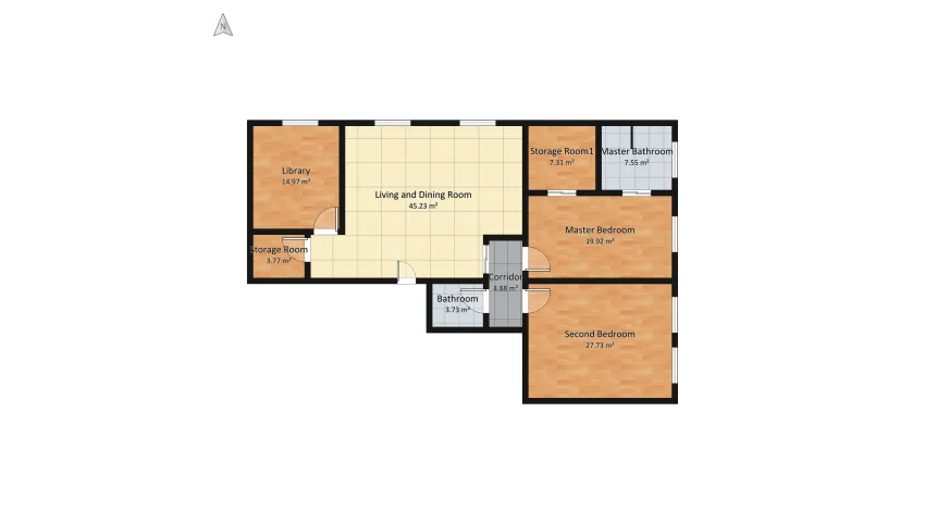 Casa Mercurio floor plan 151.59