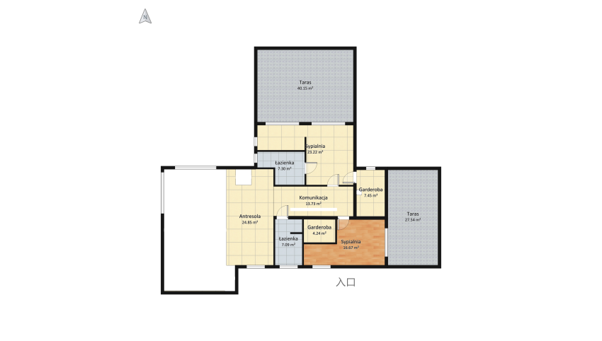 Dom w aromach 3 (G2E) - ver 11 floor plan 899.55