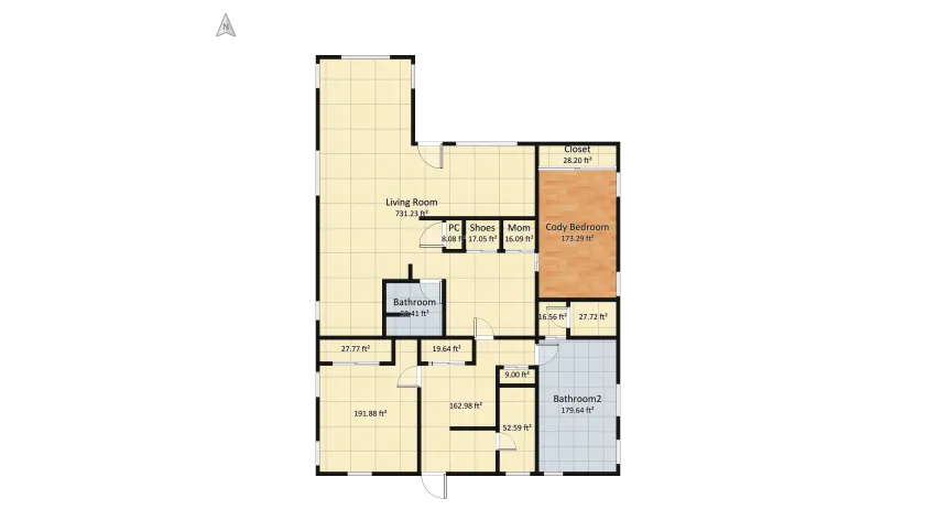 Q21Extend2.8FrontAdd floor plan 181.69