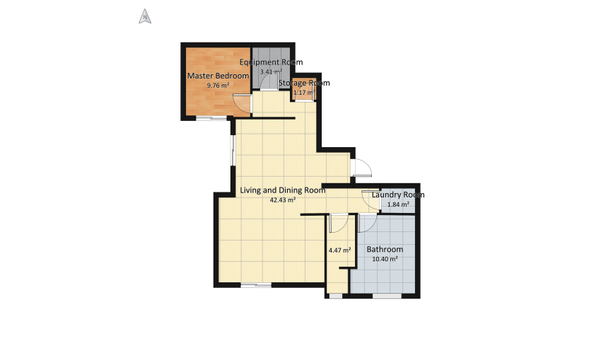 TORE'S HOUSE floor plan 81.81