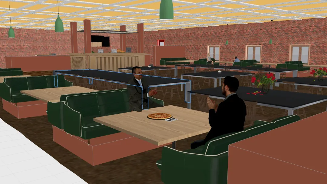 its this one pizza hut the real one 3d design renderings