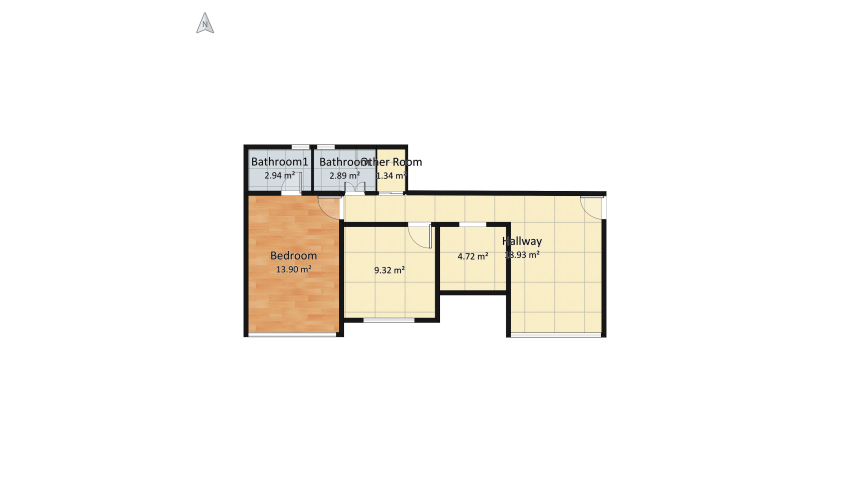 SMALL BATHROOM floor plan 3.24
