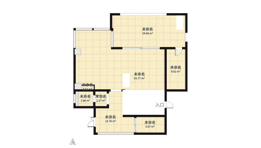 Boho-house floor plan 202.52