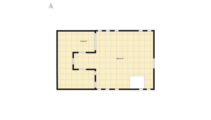 NYC Apartment. floor plan 292.3