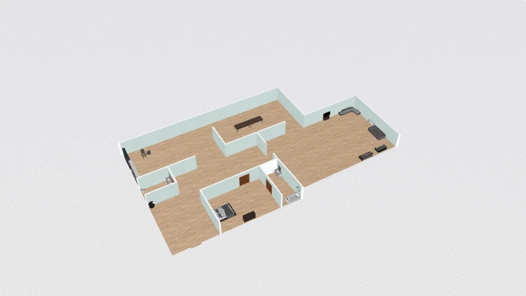 Tech House 3d design renderings