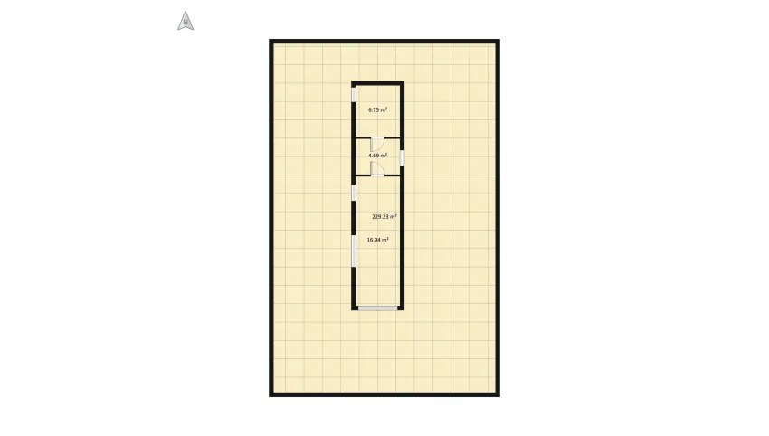 Mały dom floor plan 266.49