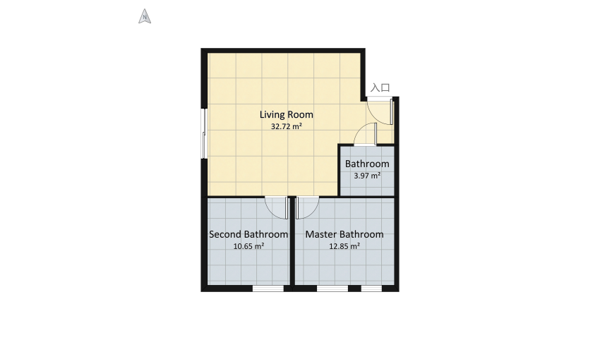 mieszkanie floor plan 65.3
