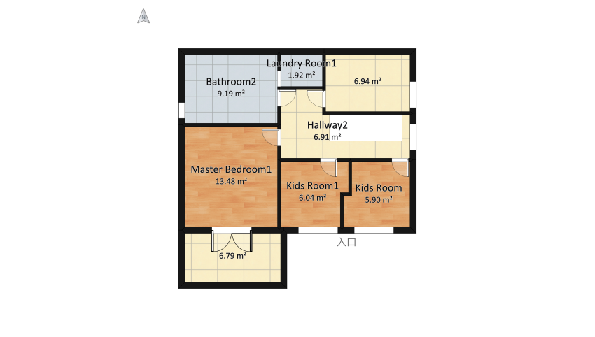 Copy of dream home floor plan 134.65
