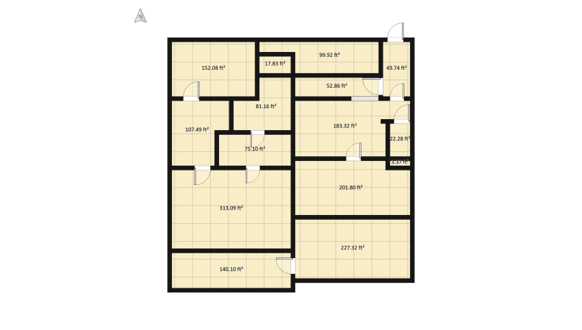 Dream House floor plan 185.53