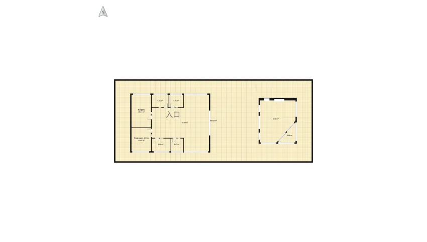 #MedicalCareContest  Body and Skin Clinic floor plan 871.98