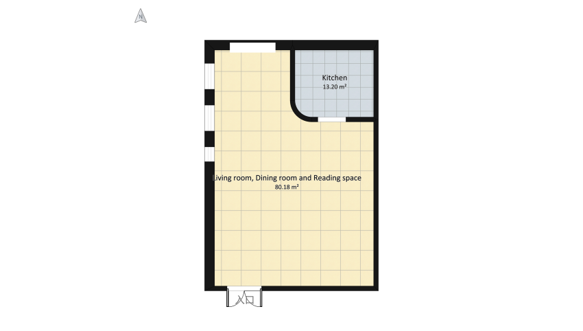 #EmptyRoomContest-Warm & Cozy interior in neutral tones floor plan 102.6
