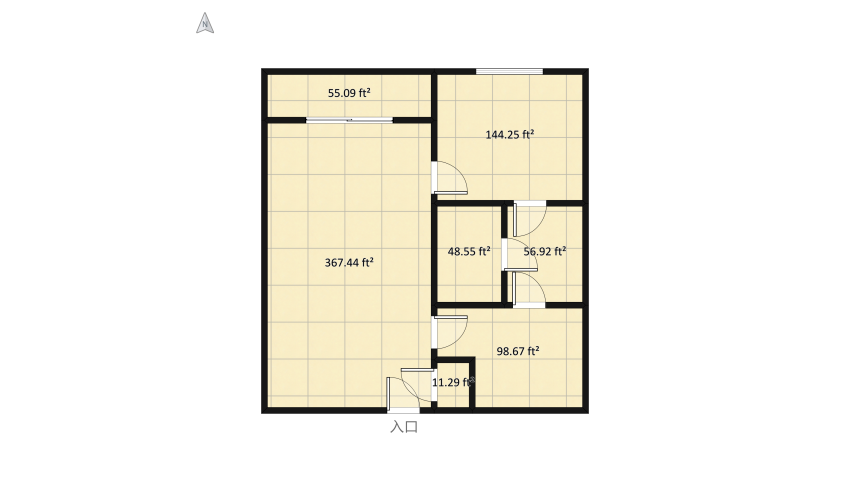 Apartment 2.0 floor plan 79.86