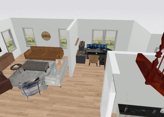 Copy of Living room 15 Design Rendering
