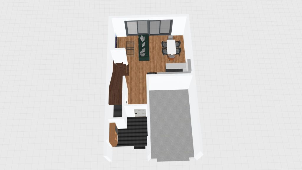 Zacisze Mały piętro v1.0 Lewy 3d design renderings