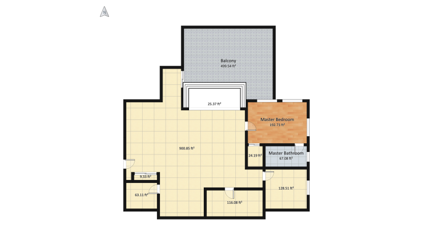 luxury condo design floor plan 205.09